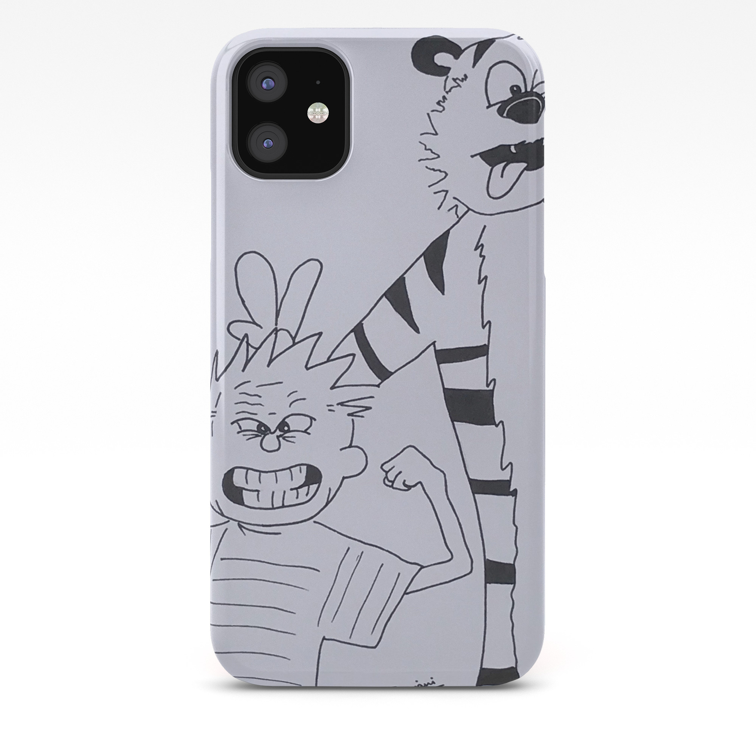 Calvin And Hobbes Iphone Case By Ranjaniart Society6