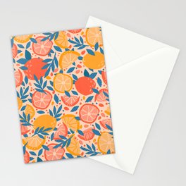 Citrus Orange & Lemon Stationery Cards