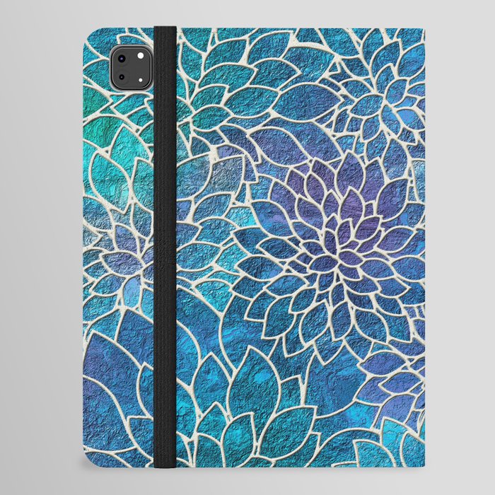 Floral Abstract 10 iPad Folio Case