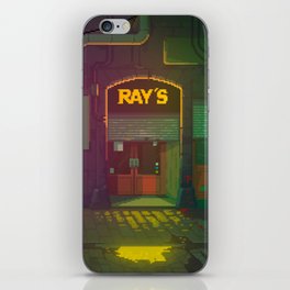 Rawal Rumble - Ray's pub iPhone Skin