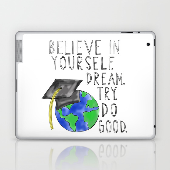 Believe In Yourself Boy Meets World Graduation Laptop Ipad Skin By Fiberandgloss Society6