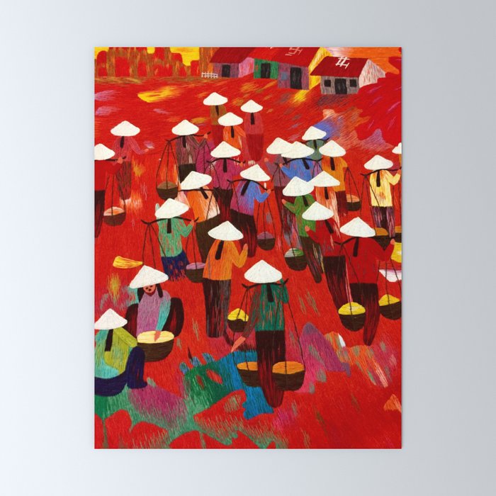 Vietnam Rice Fields Mini Art Print By Smallbmighty Society6