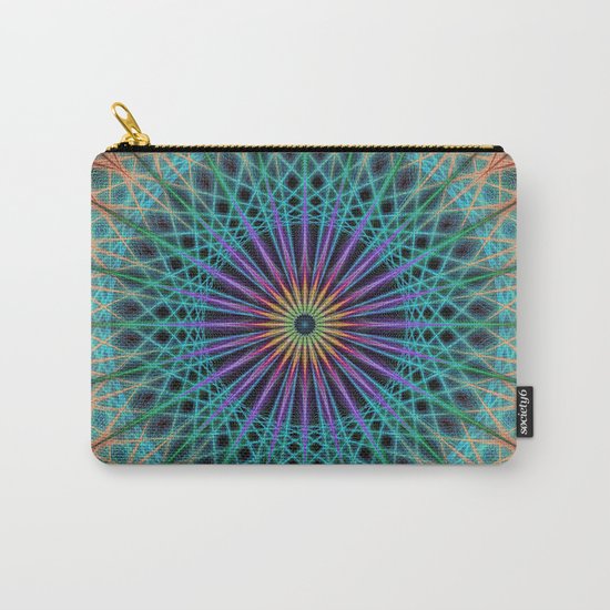Round fantasy structure Carry-All Pouch
