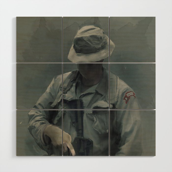 LRRP- The silent eyes and ears Wood Wall Art