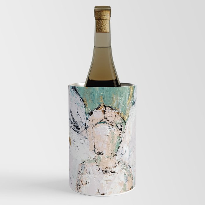 Abstract Angel Painting Wine Chiller