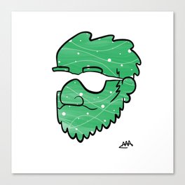 Green Swag Canvas Print