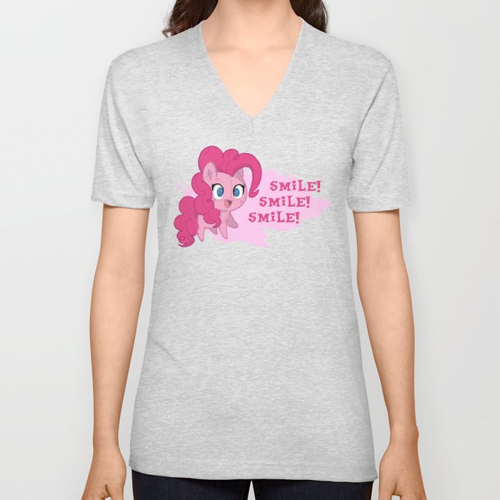 Pinkie Pie cutie V Neck T Shirt