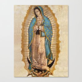 Virgin Guadalupe Canvas Print