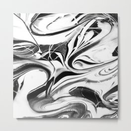 Black and white swirl - Abstract, black and white swirly, paint mix texture Metal Print | Blackandwhiteabstract, Acrylic, Blackandwhitepainting, Textured, Swirls, Blackandwhitedecor, Pattern, Mixedpaint, Mix, Abstract 