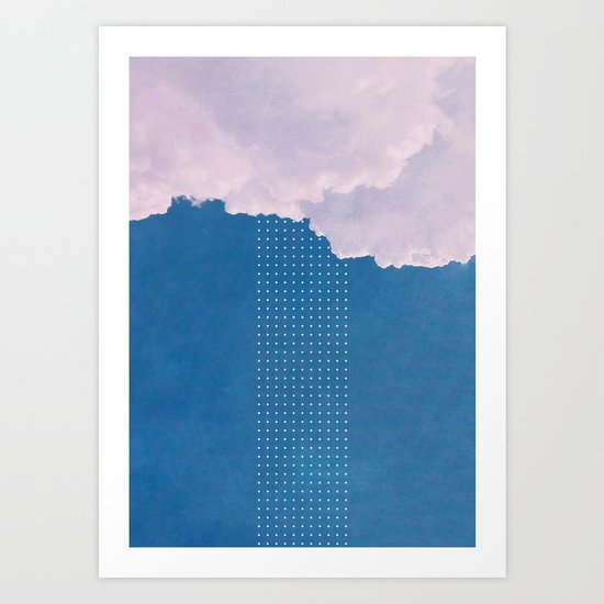 Snow Art Print