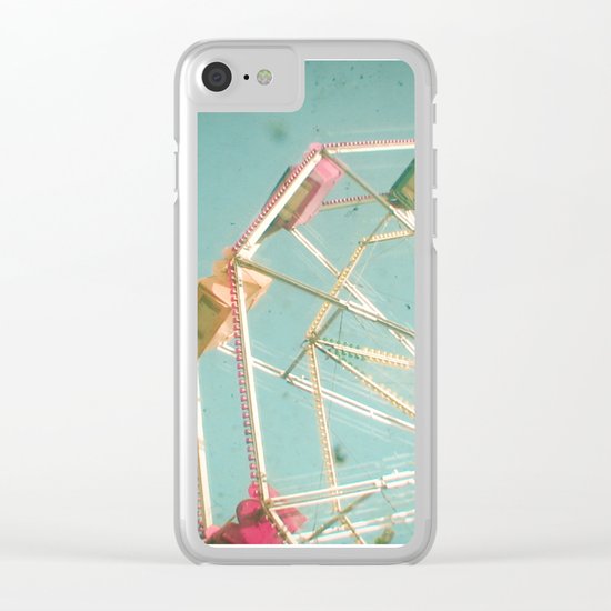 Big Wheel Clear iPhone Case