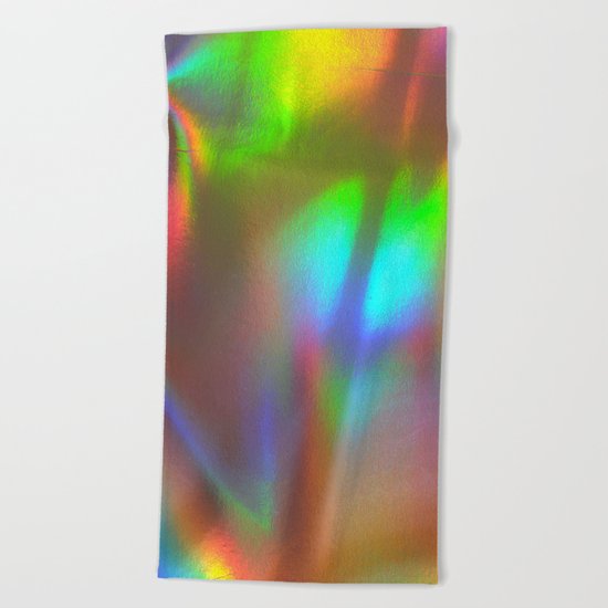 Halographic Beach Towel