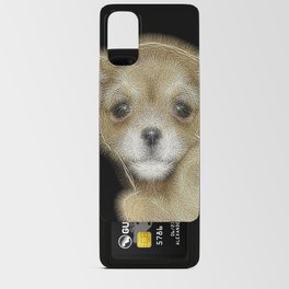 Spiked Brown Chihuahua Puppy Android Card Case