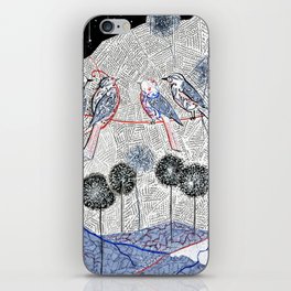 birds iPhone Skin