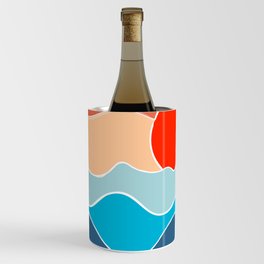 Ocean Waves Wine Chiller