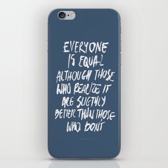 Equal iPhone & iPod Skin