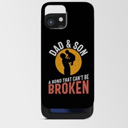 Dad & Son Bond That Can't Be Broken iPhone Card Case