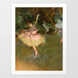 Edgar Degas "The Star" Art Print