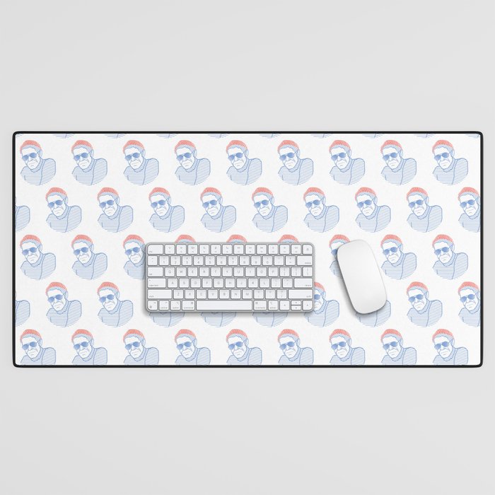 TEAM ZISSOU Klaus Daimler Desk Mat