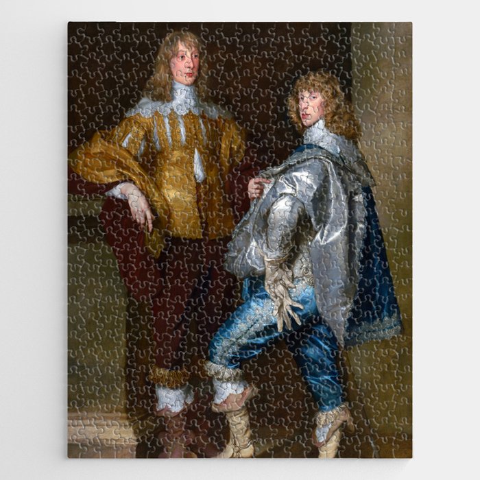 Sir Anthony van Dyck "Lord John Stuart and his Brother, Lord Bernard Stuart" Jigsaw Puzzle