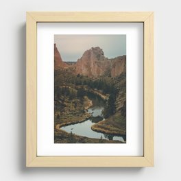 Smith Rock Recessed Framed Print