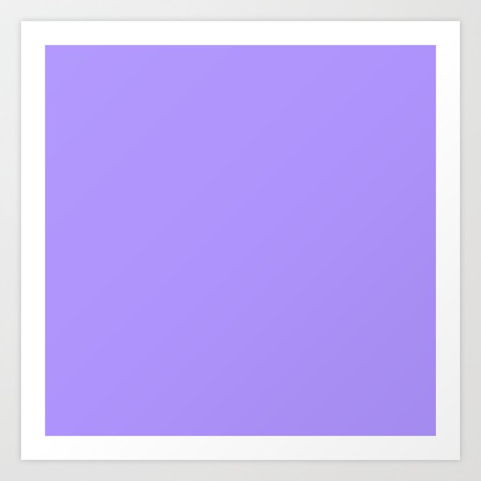 Get Wallpaper The Future Is Bright Lilac Solid Color Purple Art Print By Desktop Wallpaper
