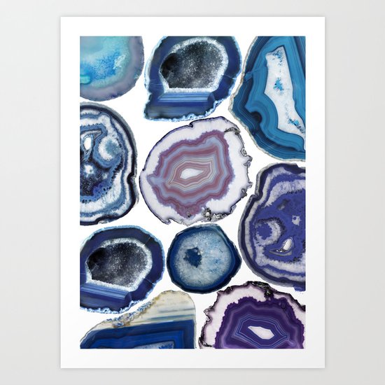 Rhapsody in Blue Art Print