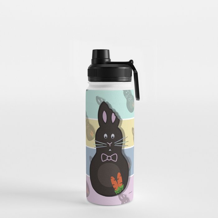 Chocolate Easter Bunny Water Bottle