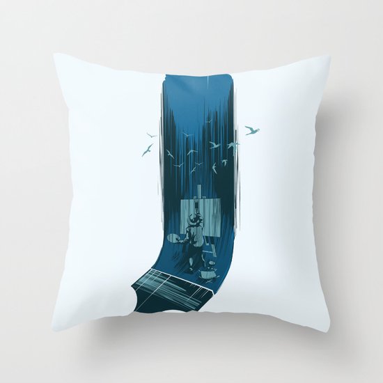 Nature study Throw Pillow