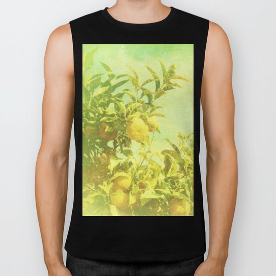 Mandarine Tree Biker Tank