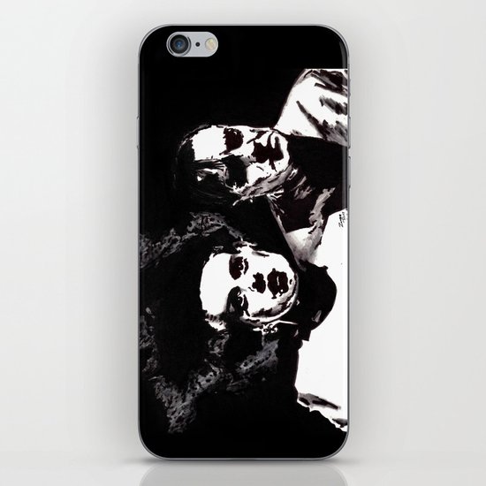 Dr Frankenstein and the Bride of the Monster iPhone & iPod Skin