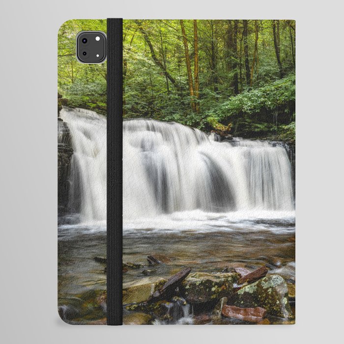 Appalachian Waterfall VII - Ricketts Glen Adventure iPad Folio Case