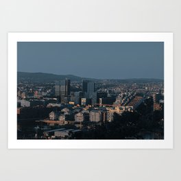 oslo Art Print