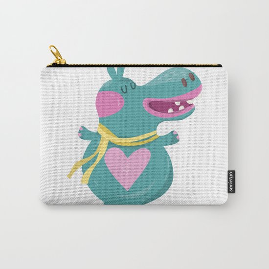 Cute Baby Hippos Carry-All Pouch
