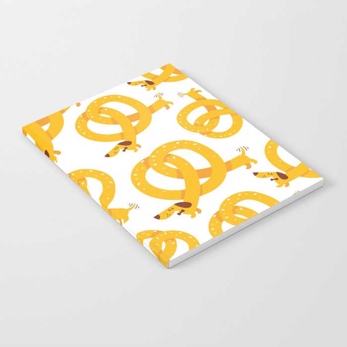 Pretzel Dog Notebook