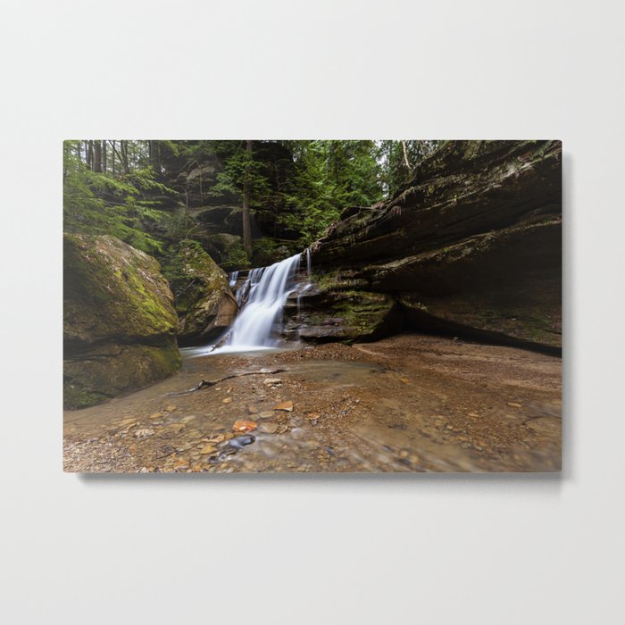 waterfall in Ohio Metal Print