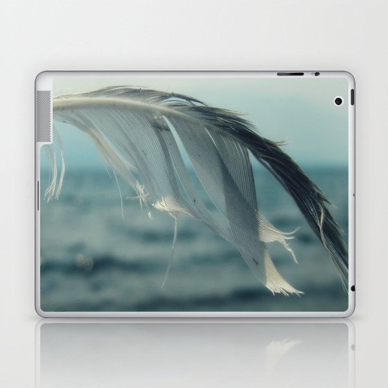 Ocean Feather Laptop & iPad Skin