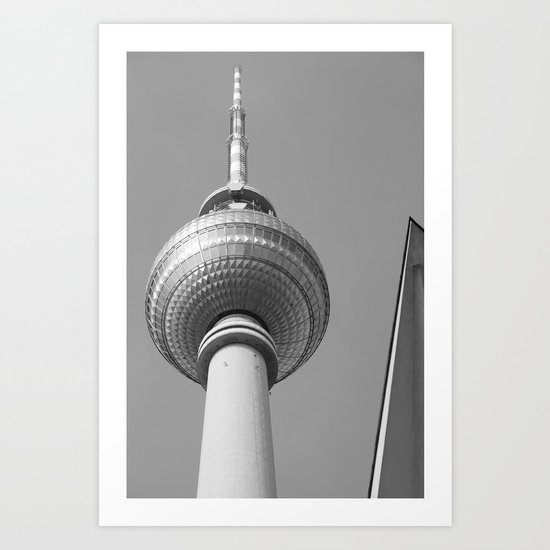 Berliner Fernsehturm TV Tower Art Print