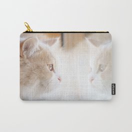 twins cat Carry-All Pouch