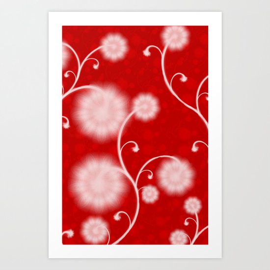 Floral Print Art Print