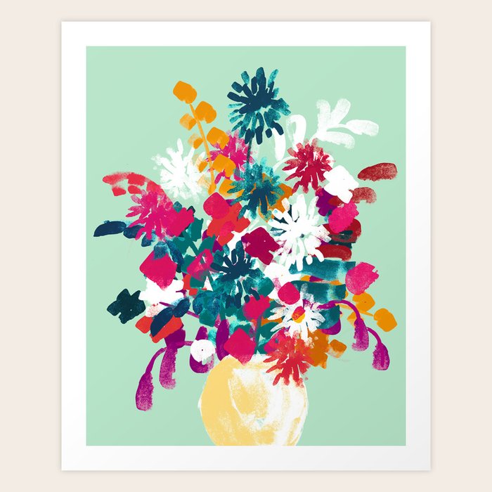 Blush Art Print by Society6