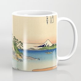 Katsushika Hokusai - Enoshima in Sagami Province Mug