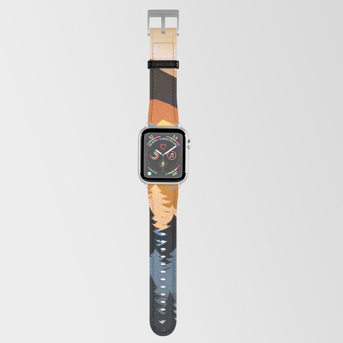 Colors of a Mountain View Apple Watch Band
