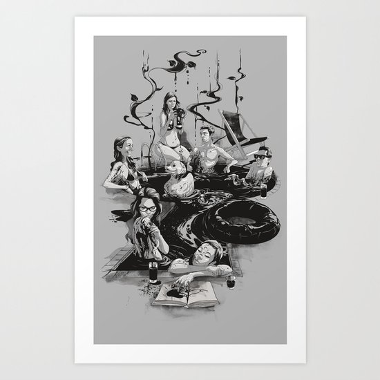 SWIM Art Print