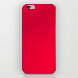 Rich Watercolor Red iPhone Skin