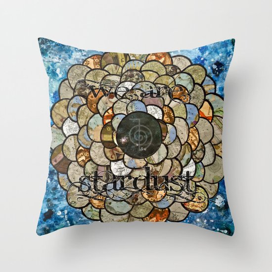 Stardust II Throw Pillow