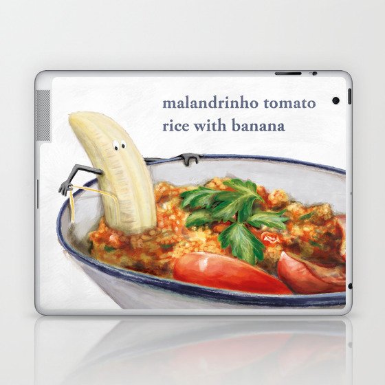 La Cuisine Fusion - Malandrinho Tomato Rice with Banana Laptop & iPad Skin