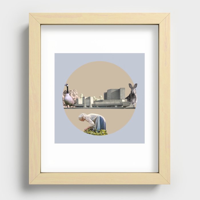 No. 3 (Spring Equinox) Up With the Birds Recessed Framed Print