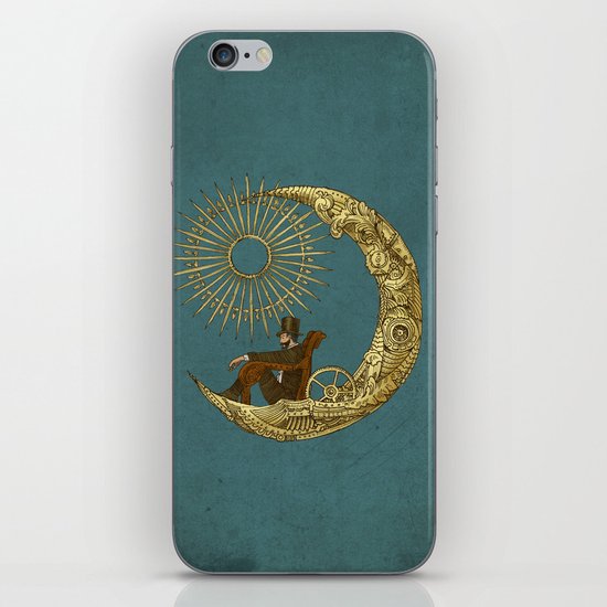 Moon Travel iPhone & iPod Skin