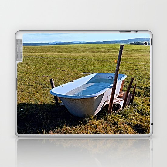 Outdoor pool | conceptual photography Laptop & iPad Skin